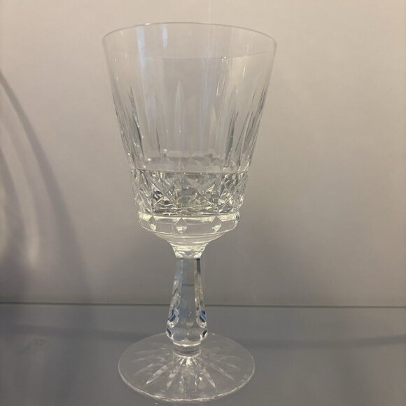 One Vintage Waterford KYLEMORE Water Wine Goblet Crystal Glass Signed 6 3/4" - Picture 1 of 1